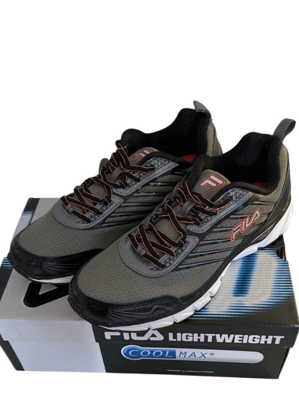 FILA Men's Windshift 12‎ Running Shoes Cool Max Wide Size 12 New in Box!